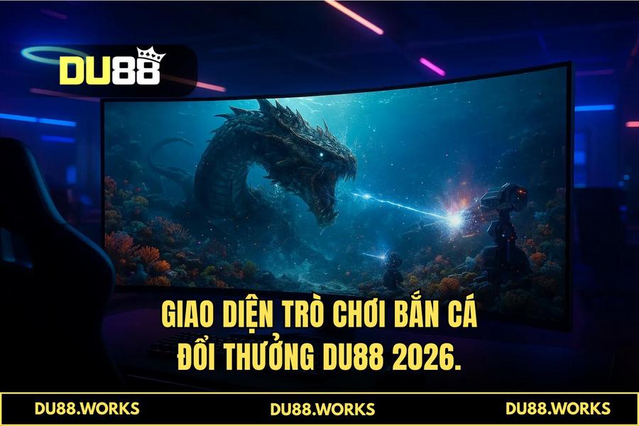 Sức hấp dẫn khó cưỡng của 'trò chơi bắn cá đổi thưởng' phiên bản 2026 tại DU88